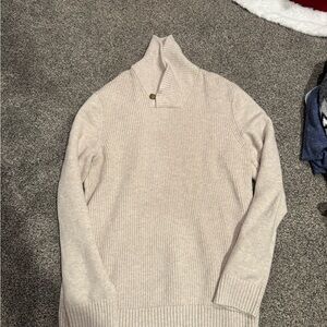 Old navy cream sweater turtleneck
